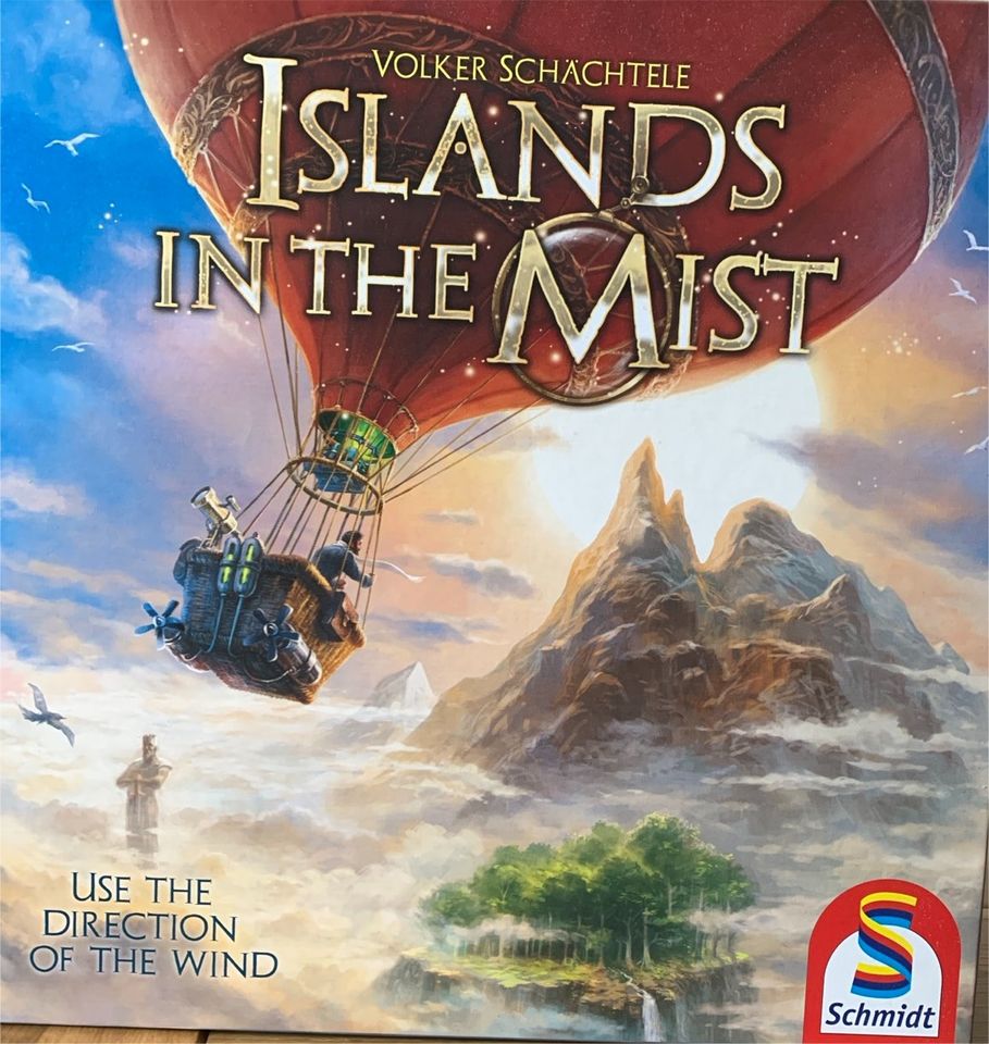 Island in The Mist, englische Ausgabe, Schmidt Verlag in Hamburg