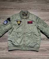 Replay Bomberjacke XL Grün Bomber-Jacke Fliegerjacke Pilotenjacke Saarland - Riegelsberg Vorschau