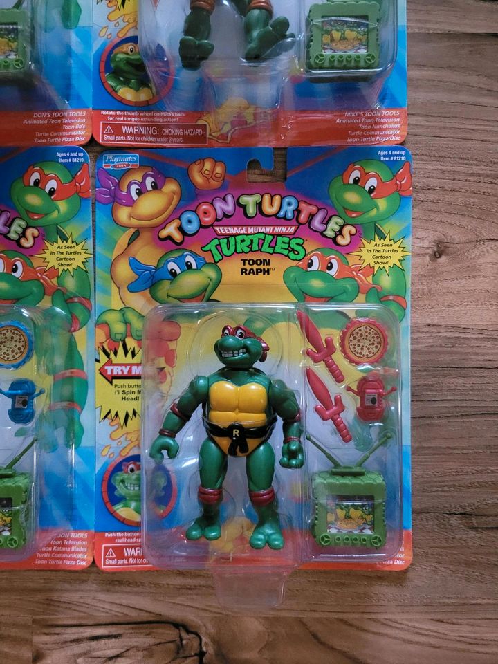 TMNT Toon Turtles Leo Don Raph Mike Classic Collection MOC 2022 in Büchenbach
