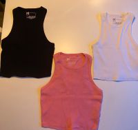 Crop Tops in schwarz,weiß und rosa Hamburg-Nord - Hamburg Alsterdorf  Vorschau