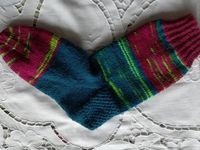 Selbstgestrickte Wollsocken Socken, Grösse 38 39 Nordrhein-Westfalen - Iserlohn Vorschau