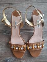 Miu Miu Leder Sandalen Glitzer Rheinland-Pfalz - Wittgert Vorschau