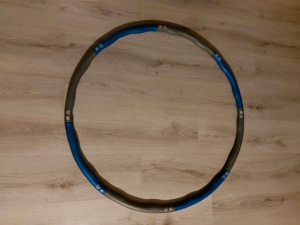 AKASO Fitness Hula Hoop Reifen Blau/Grau in Bad Langensalza