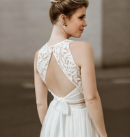 Dezentes Brautkleid 2-Teiler Gr. XS (Noni & piqyourdress) Bayern - Kirchseeon Vorschau