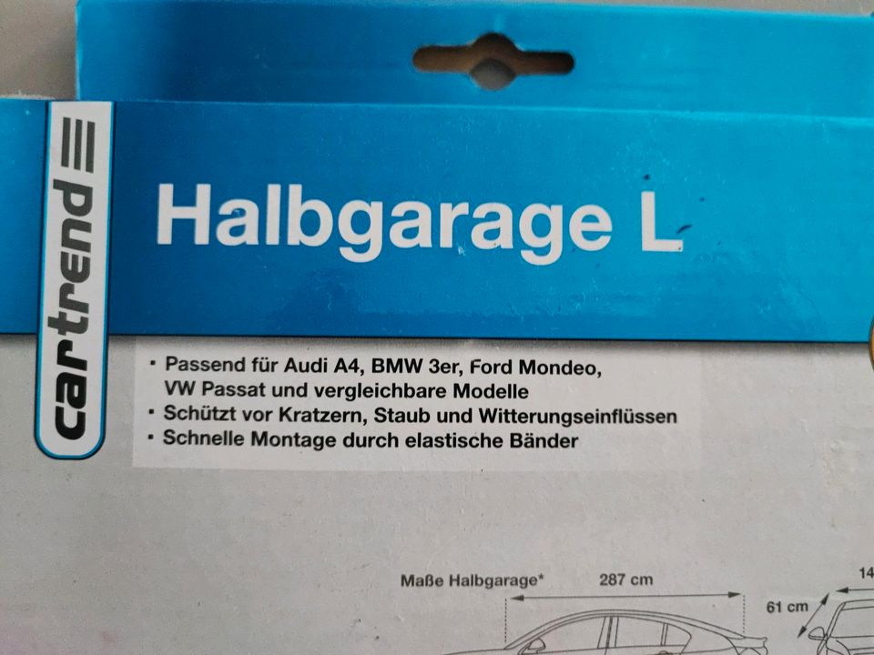 Cartrend Halbgarage L ( L x B x H ) 287x145x61cm NEU in Nordrhein-Westfalen  - Hückeswagen