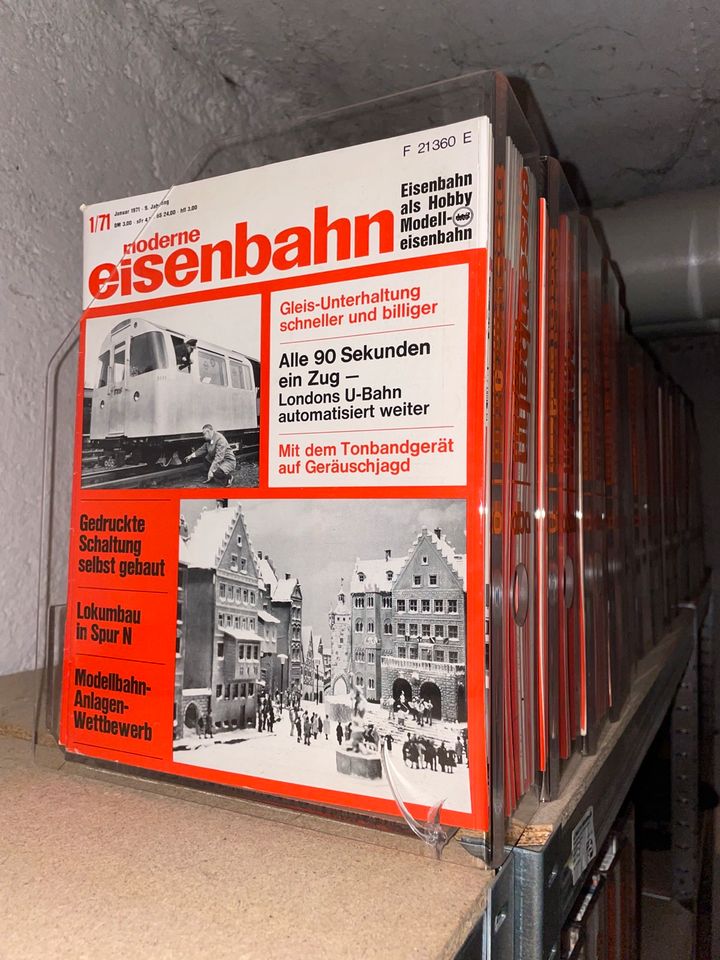 Eisenbahn Magazin Sammlung 1971 - 2014 in Moosburg a.d. Isar