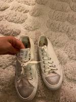 Converse All Stars Chucks weiß silber Altstadt-Lehel - München/Lehel Vorschau
