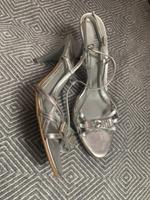 Madeleine Sandalette Tanzschuhe silber Leder gr.40 Wie neu Mitte - Tiergarten Vorschau