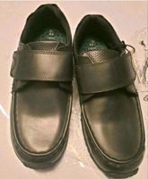 Next Leder schwarz Schuhe Slipper40 6,5  Klettverschluss festlich Nordrhein-Westfalen - Schwalmtal Vorschau