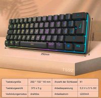 MageGee TS92 Wireless Keyboard RGB Tastatur QWERTZ  [2,4GhZ USB] Bayern - Oberschweinbach Vorschau