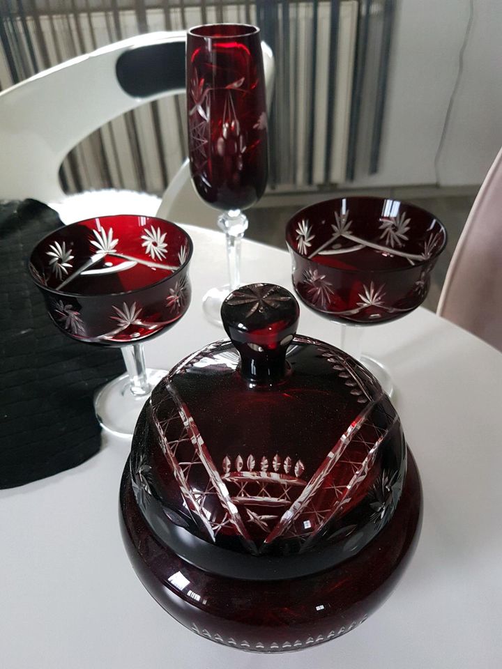 Alles für 10 Euro Konvolut Deko Glas Römer Gläser Vase in Lebus