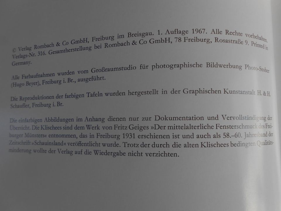 Glasmalereien aus dem Freiburger Münster - Ingeb. Krummer Schroth in Heitersheim