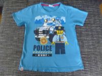 T-Shirt mit Legomotiv Gr. 128/134 Hessen - Rabenau Vorschau