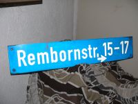 Straßenschild REMBORNSTRAßE Dudweiler Herrensohr Saarland - Heusweiler Vorschau