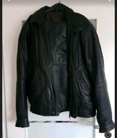 Lederjacke, Lammleder, Bikerjacke schwarz Gr. 50 Bayern - Oerlenbach Vorschau