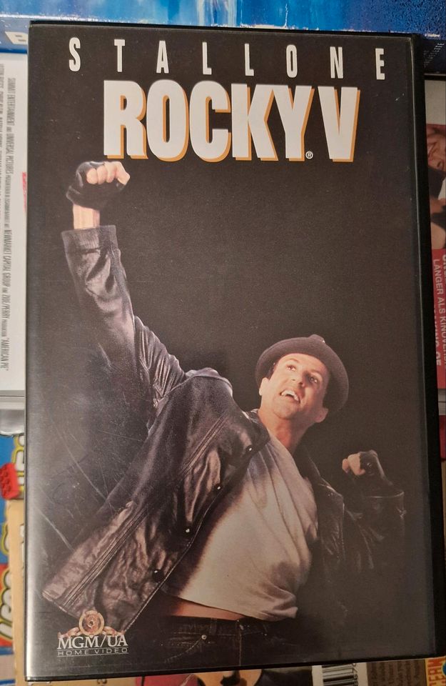 VHS Kassetten Rocky Filme in Blankenfelde-Mahlow