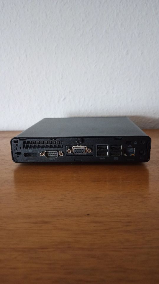 HP Prodesk 400 G3 Mini i5-6500T  8GB RAM 2x SSD 256GB in Güglingen