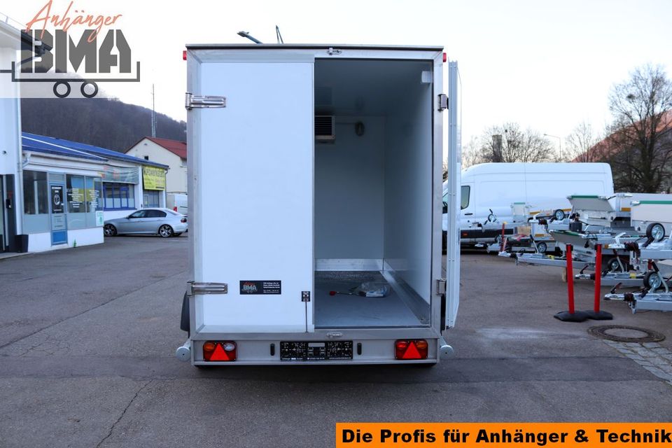 Kühlanhänger Kühlwagen BMA Kühli 30/3000 2912152x181 3000kg NEU in Tannheim