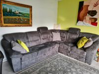 Eckcouch couch  mit schlafbett antrazit Nordrhein-Westfalen - Moers Vorschau