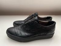Mjus Loafer Mokassins Schuhe schwarz Leder 38 Plateauabsatz Bayern - Würzburg Vorschau
