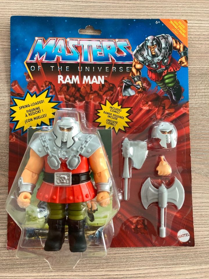 RAM-MAN / MOTU / ORIGINS / PRODUKTIONSFEHLER! EINMALIG! in Spaichingen