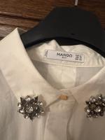 Mango Bluse mit Strass neu Gr. 42/ XL weiß Saarbrücken-Mitte - St Johann Vorschau