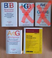 Gesetzbücher BGB AktG ArbG Wichtige Steuergesetze Hessen - Lützelbach Vorschau