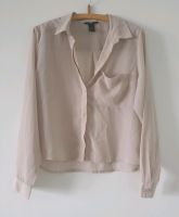 Bluse H&M taupe beige 36 38 S weit kurz (oversize?) elegant Sachsen-Anhalt - Magdeburg Vorschau