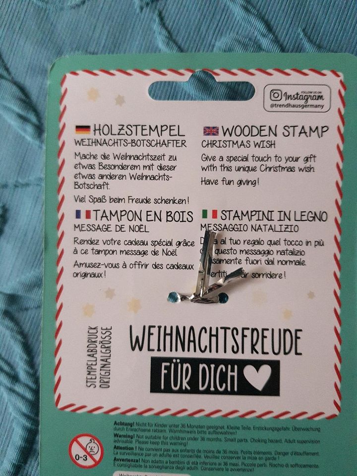 Stempel neu  Weihnachten in Nesselwang