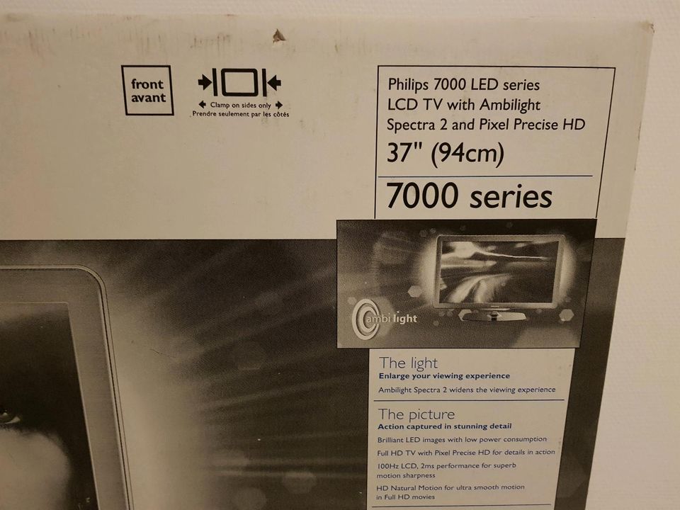 Philips LCD TV 37 Zoll mit Orig. Fernbedienung Top Zustand! OVP! in Leipzig