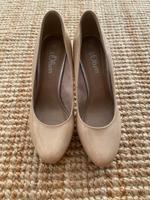 S. Oliver Pumps beige Lack 37 Sachsen-Anhalt - Magdeburg Vorschau