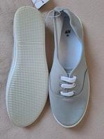 H&M schuhe Stoff grau, Größe 41 Mecklenburg-Vorpommern - Neubrandenburg Vorschau