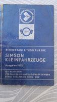 Alte Simson BA Simson Kleinfahrzeuge 1972 !! Brandenburg - Wriezen Vorschau