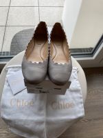 Orig. Chloé Ballerinas LAUREN Elefant Grey Gr. 37 UVP €450 TOP! Nordrhein-Westfalen - Monheim am Rhein Vorschau