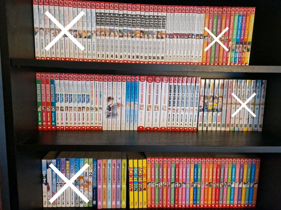 Große Manga Sammlung Auflösung Komplett in Gotha