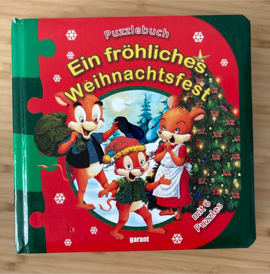 Puzzlebuch Kinderbuch- Ein fröhliches Weihnachtsfest in Düsseldorf
