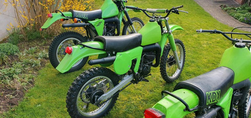 Kawasaki KDX 175 Twinshock Geländesport Enduro KX 125 in Jena