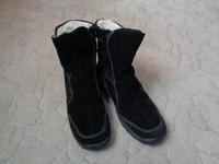 Stiefelette „Rieker", Gr. 39, Leder, schwarz, sehr gut erhalten! Sachsen - Bockau Vorschau
