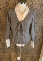 H&M Pullover XS S 34 36 grau Pulli Shirt top Strickpullover Nordrhein-Westfalen - Greven Vorschau