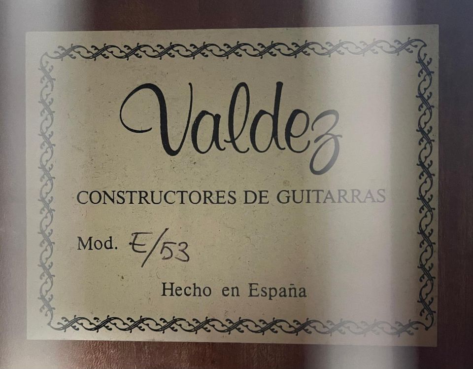 Spanische Kindergitarre 1/2 - VALDEZ E/53 inkl. Zubehör in Nürnberg (Mittelfr)