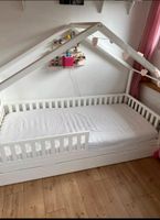 Kinder Hausbett mit Besucherbett und Matratzen Rheinland-Pfalz - Mülheim-Kärlich Vorschau