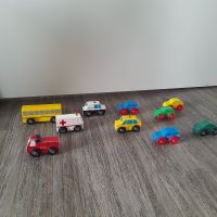 Kinder Spielset Holz Autos mehrfarbig kompatibel brio Bahn Holzei Bayern - Hof (Saale) Vorschau