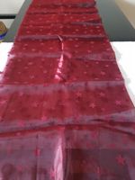 Stoff rot transparent mit goldenen Sternen - 1,40 x 1,00 Schleswig-Holstein - Elmshorn Vorschau