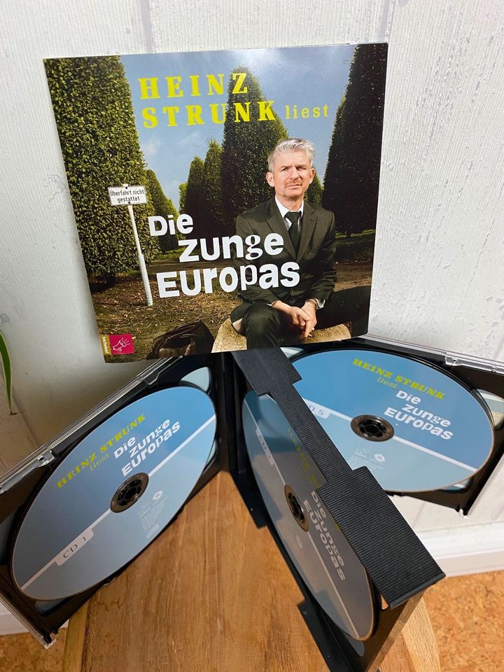 Hörbuch Die Zunge Europas Heinz Strunk. 6 CD Box. GRATIS Versand in Hamburg