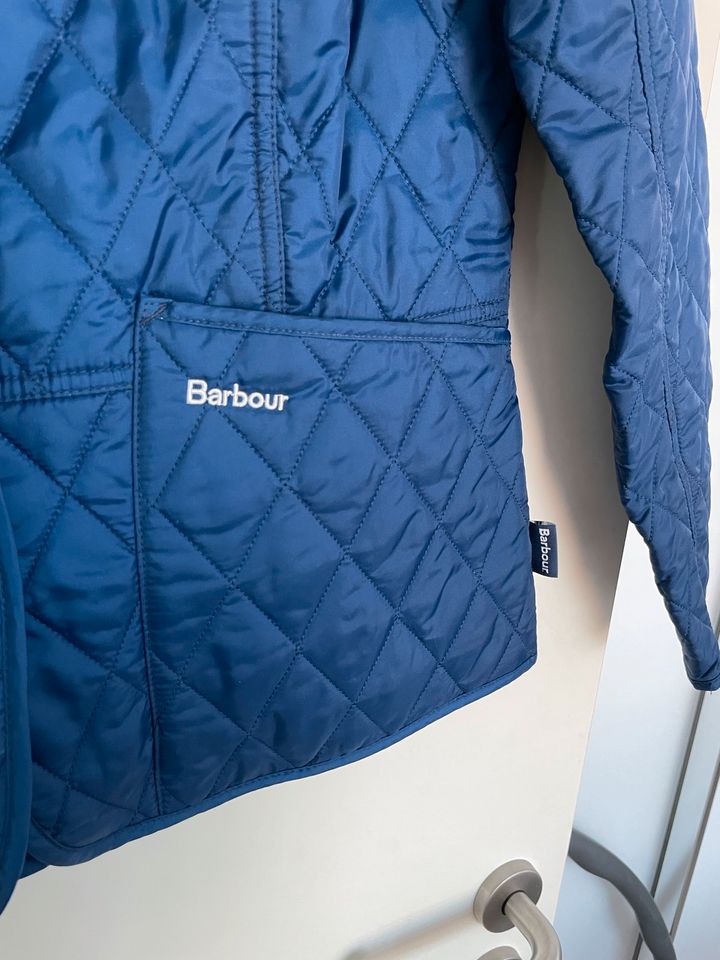 NEU, Barbour Jacke, 38, blau, stahlblau, Steppjacke, M, Weste in Willich