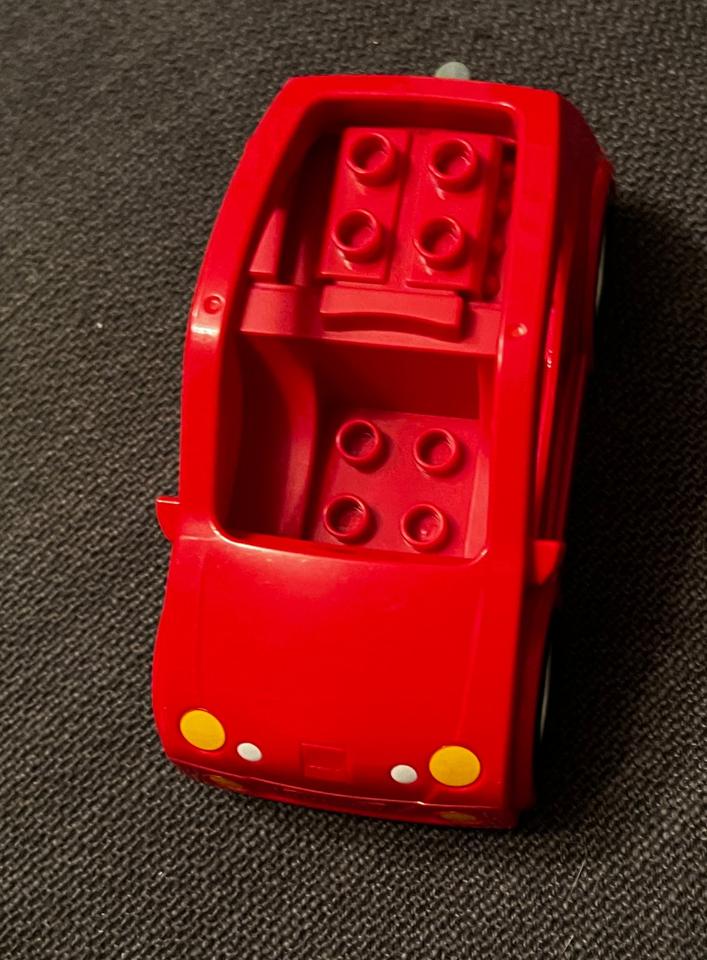 Lego Duplo Fahrzeug Auto rot Coupe Cabrio Wagen - TOP Zustand in Nürtingen
