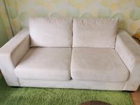 2 Sitzer Sofa Couch Creme Microfaser Sehr bequem Pflegeleich Thüringen - Floh-Seligenthal-Floh Vorschau