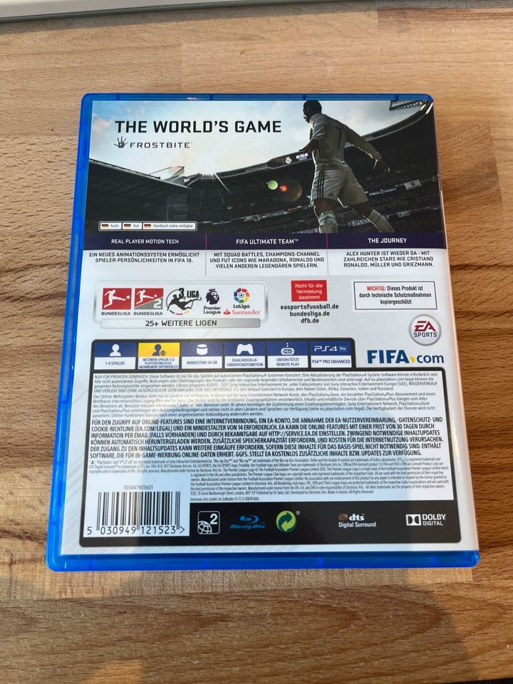 FIFA 18 PS4 in Emmelshausen