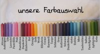 Stabkerzen 10 o.18 cm lang - 22mm Durchmesser farbig | Geburtstag Niedersachsen - Auetal Vorschau