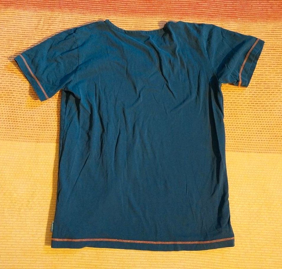 T-Shirt JAKO-O Größe 140/146 blau orange Baumwolle in Nordrach